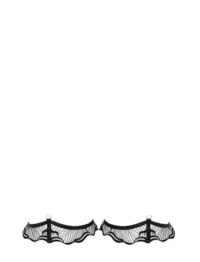 Bluebella Marabel Detachable Thigh Garters - Black - XS/S