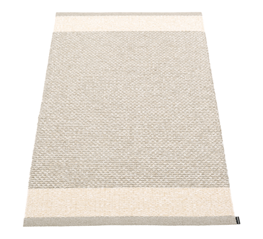 Pappelina Edit matte lin vanilje stone metallic 70x120 cm