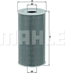 Oljefilter KNECHT OX 126D Oljefilter KNECHT OX 126D