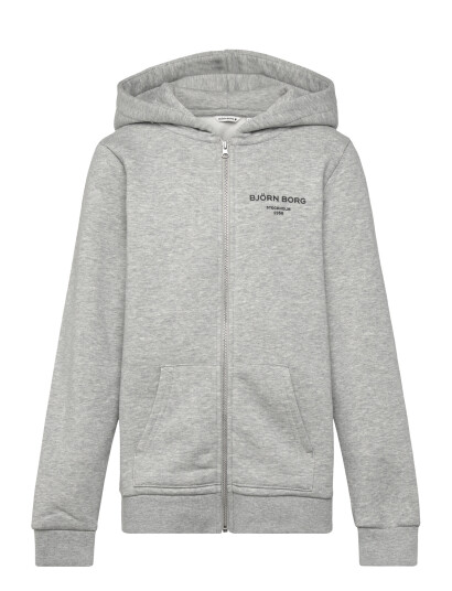 Björn Borg Borg Essential 1 Zip Hoodie Grey 170