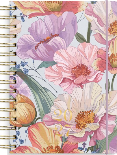 Grieg Organizer Og Notes Grieg A5 2027 Flower
