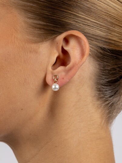 Snö Of Sweden Largo Pearl Pin Ear Gull ONE SIZE