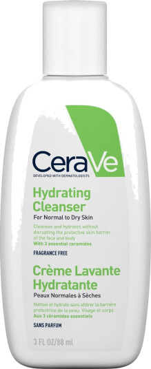 Cerave Fuktighetsgivende Renseemulsjon 88 ml for Normal og Tørr Hud