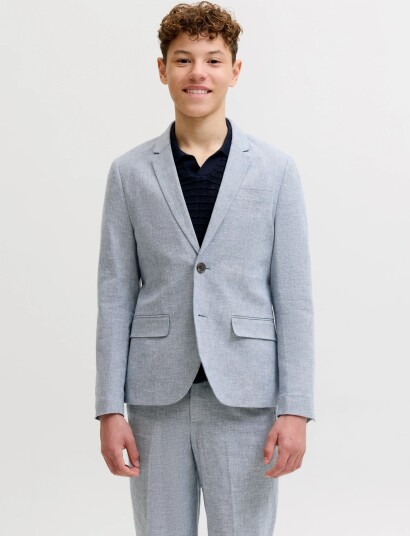 Jack & Jones Jprmartin Summer Blazer No06 Jnr Blue 140