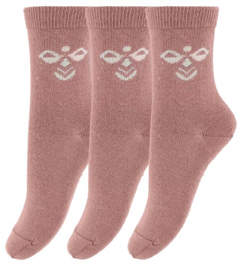Hummel Sokker 3 pack hmlSutton Woodrose Hummel 28/31 Sokker Rosa