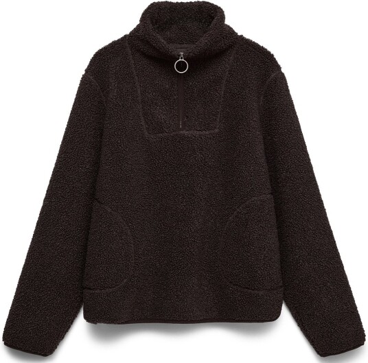 Vero Moda Vmflash Teddy Anorak Ent Brown M Vero Moda Vmflash Teddy Anorak Ent Brown M