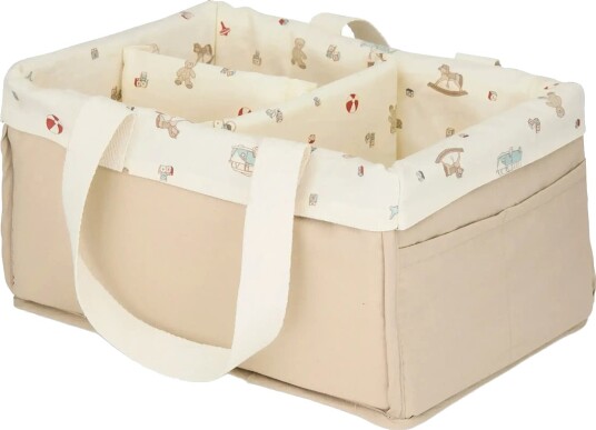 Cam Cam Copenhagen Diaper Caddy Ocs Vintage Toys Beige 32X 15X 23CM Cam Cam Copenhagen Diaper Caddy Ocs Vintage Toys Beige 32X 15X 23CM