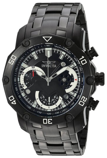Invicta Herreklokke 22763 Pro Diver Sort/Stål Ø49 mm Invicta Herreklokke 22763 Pro Diver Sort/Stål Ø49 mm
