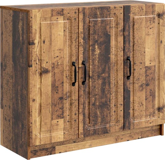 Serviesskap Gammelt tre 89 x 34,5 x 77 cm Konstruert tre Serviesskap Gammelt tre 89 x 34,5 x 77 cm Konstruert tre