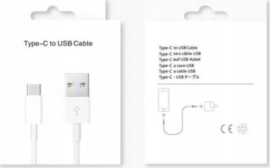 Vega Usb-Kabel Usb-A Til 0,3 M Hvit