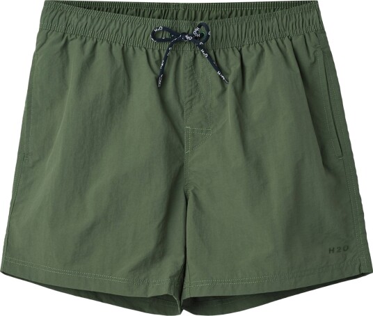 H2O Leisure Swim Badeshorts Herre Olivengrønn 3XL