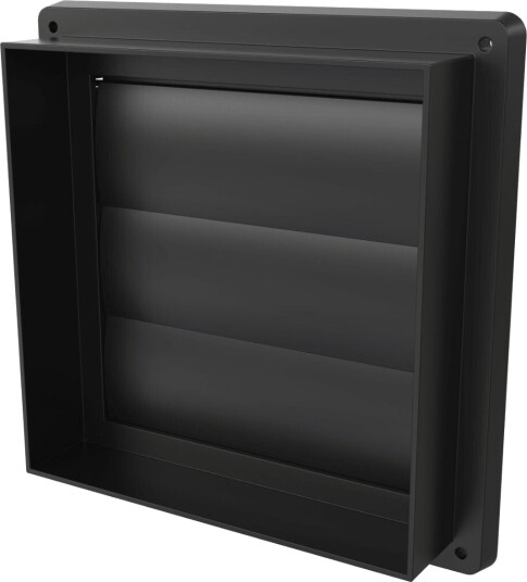 Flexit Lamellventil 180x180 sort - 49228