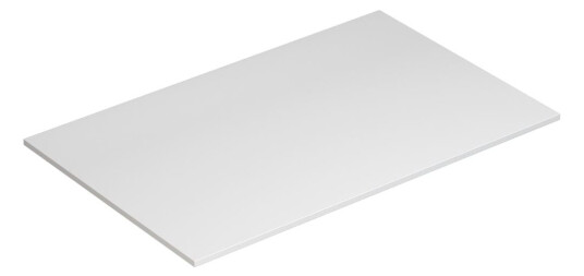 Dansani Calidris Shape Kompositt Benkeplate Måltilpasset B40-240xh1xd50cm Hvit Matt / 80cm