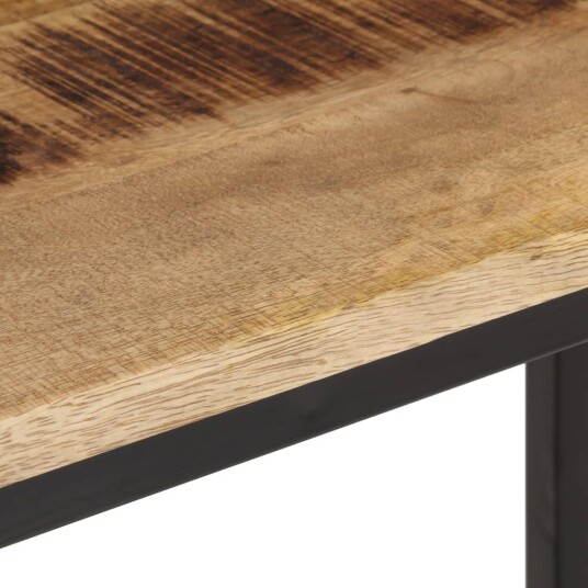 Konsollbord 70x35x70 cm grovt heltre mangotre 374070
