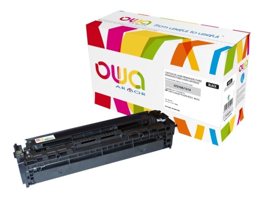 Owa - Svart - Kompatibel - Gjenfabrikert - Tonerpatron Alternativ For: Hp Cf210a - For Hp Laserjet Pro 200 M251n 200 M251nw 200 M276nw Mfp M276n Mfp M276nw