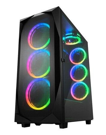 Sharkoon REV300 - Kabinett - Tower - Svart
