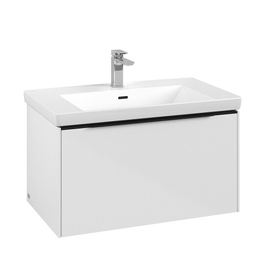 Villeroy & Boch  Subway 3.0 Servantskap m/1 skuff 772x429x478 mm Hvit Høyglans