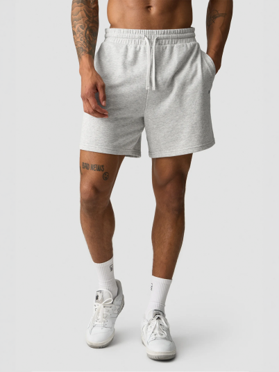 ICIW Everyday Relaxed Unbrushed Sweat Shorts Grå XL