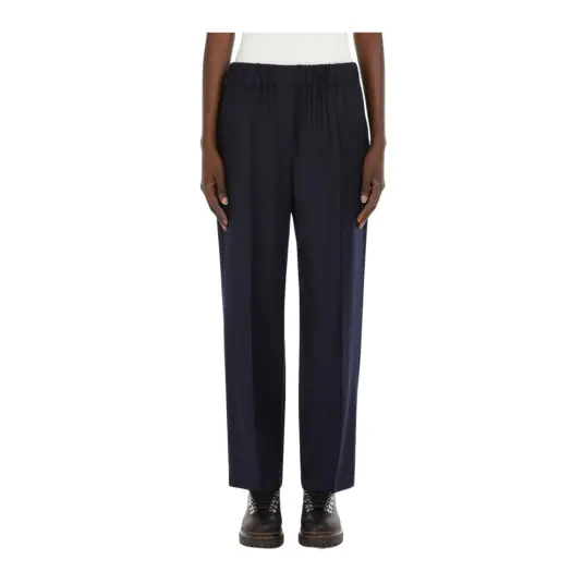 Weekend Max Mara Dame Bukser Blå L,