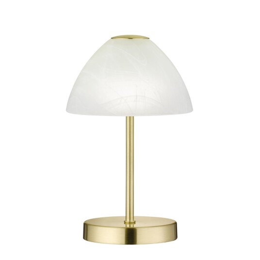 Bordlampe Queen Matt messing Bordlampe Queen Matt messing