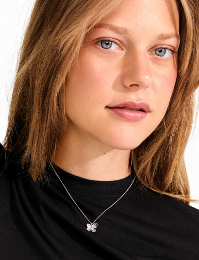 Pilgrim Ajani Necklace Silver Plated   Silver   ONE SIZE