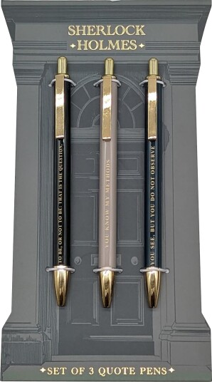 Portico Designs Sherlock Holmes Penn I Metall 3pk