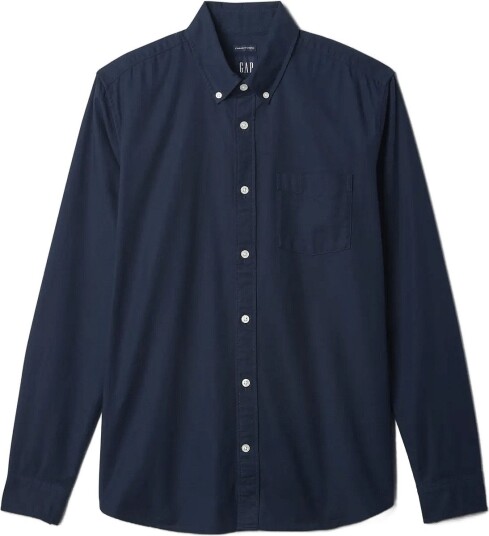 GAP Oxford Button Down Shirt From The Gap Collection Navy L GAP Oxford Button Down Shirt From The Gap Collection Navy L