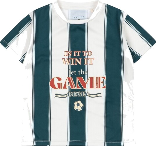 Konges Sløjd T skjorte Akt Klasse Stripe Konges Sløjd 3 år 98 T skjorte Grønn