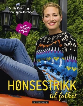 Hønsestrikk til folket Veldig pen bok / som ny