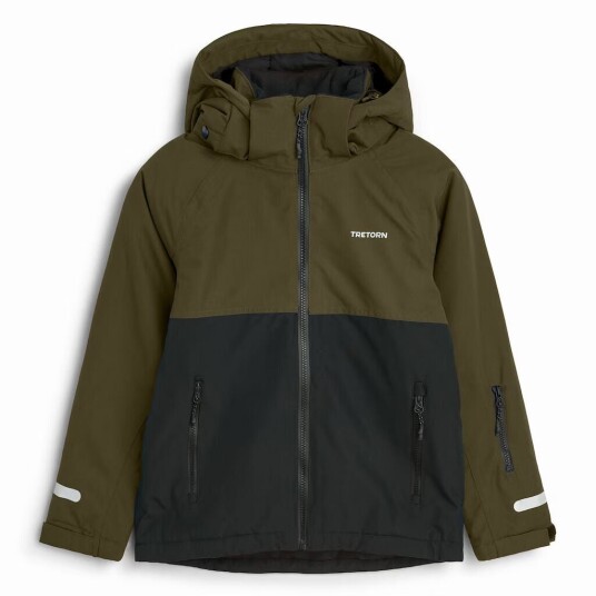 Tretorn Aktiv Cold Vinterjakke Olive Night 134/140