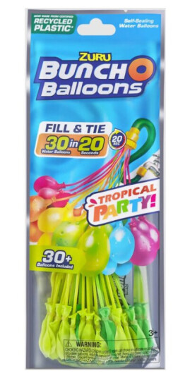Zuru Bunch O Balloons Vannballong 1-pakning Tropical Party Zuru Bunch O Balloons Vannballong 1-pakning Tropical Party