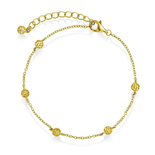 Shapes By Gulldia Essence armbånd i 925 forgylt sølv Shapes By Gulldia Essence armbånd i 925 forgylt sølv