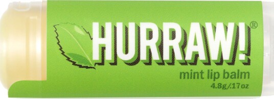 HURRAW! Lip Balm Mint Vanilla & SPF15 Mint