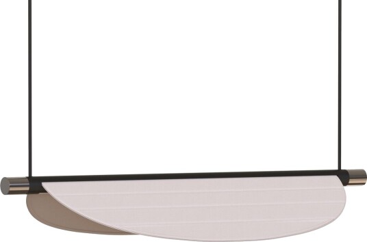 TOOY Thula 562.21 Taklampe Beige/ Nikkel/ Beige Lær
