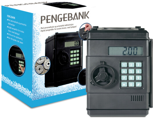 Pengeskap med kode Pengeskap med kode