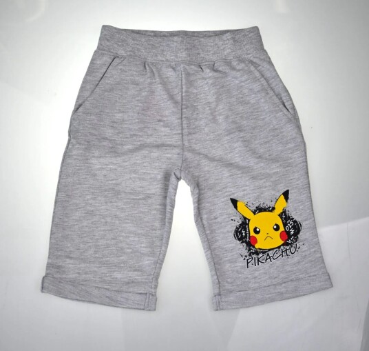 Pokemon Bermuda Shorts Angry Pikachu - 152 / 12 år - Barn - 60% bomull/40% polyester