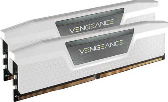 Corsair Vengeance DDR5 6400 32GB CL32 2 pack hvit CMK32GX5M2B6400Z32W Corsair Vengeance DDR5 6400 32GB CL32 2 pack hvit CMK32GX5M2B6400Z32W