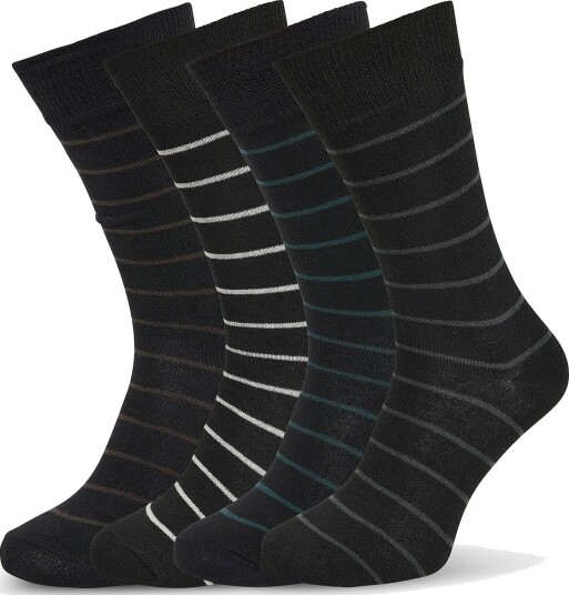 Mads Nørgaard Sock Box Anton Stripe WINTER STRIPE 26-4 One Size