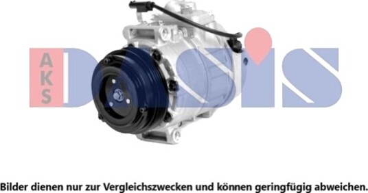 AKS DASIS 850333N AC-kompressor AKS DASIS 850333N AC-kompressor