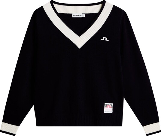 J. Lindeberg 30Y Nikolas Knit Sweater Black S J. Lindeberg 30Y Nikolas Knit Sweater Black S