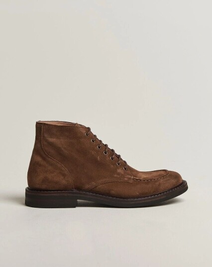 Astorflex Nuvoflex Dainite Lace Up Boot Dark Khaki Suede