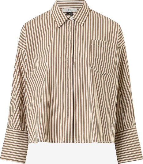 Hést Skjorte Lilly Shirt Brun