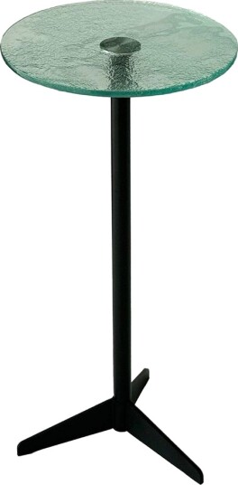 Giada Sidebord 25 cm - Transparent/Svart