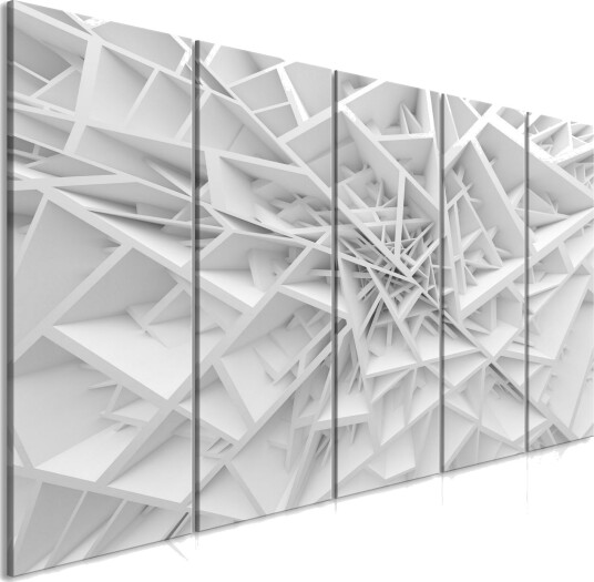 Bilde Complicated Geometry 5 Parts Narrow 225x90 Artgeist sp. z o. o.