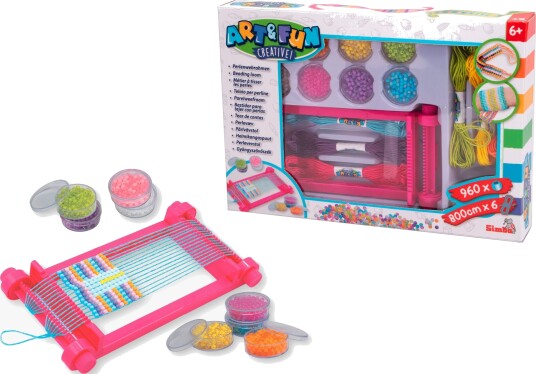 Art & Fun Vevemaskin med Perler Art & Fun Vevemaskin med Perler