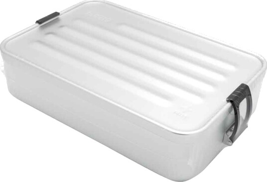 Sigg Metal Box Plus Madkasse   145x60x229mm Sølv