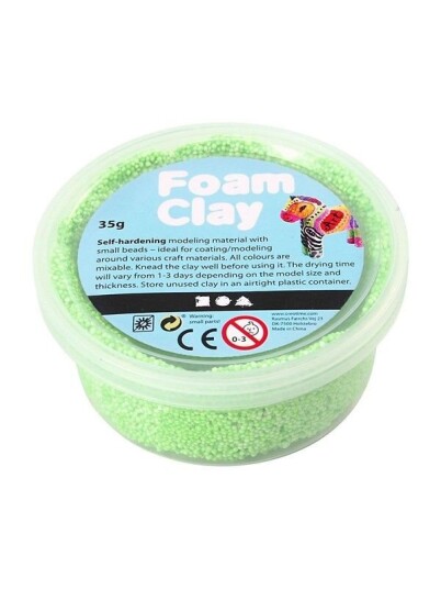 Foam Clay   Neon Green 35gr.
