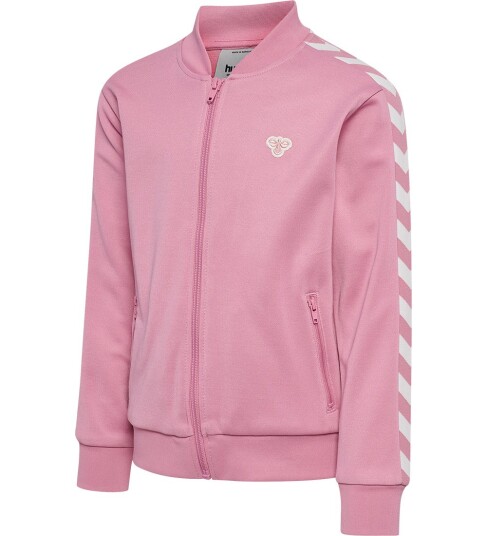 Hummel Junior Archive Reg Poly Zip Jacket Rosa 146-152 Hummel Junior Archive Reg Poly Zip Jacket Rosa 146-152