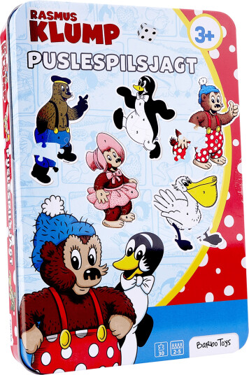 Rasmus Klump Rasmus Klump Puzzle Game In Tin Box Multi/patterned ONE SIZE Rasmus Klump Rasmus Klump Puzzle Game In Tin Box Multi/patterned ONE SIZE