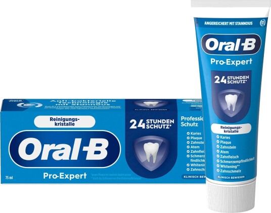 ORAL-B Pro-Expert Tannpasta Clean Crystals 75 ml